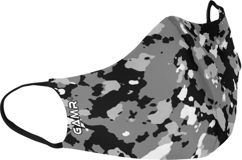 GAMR Camo double-layer adjustable face mask for gamers